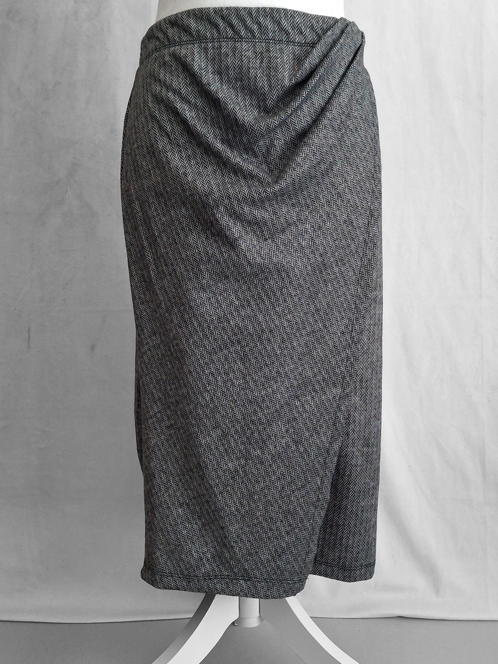 Max Studio XS Knit Skirt - Black & White - Size XS - NWT - Career, Feminine